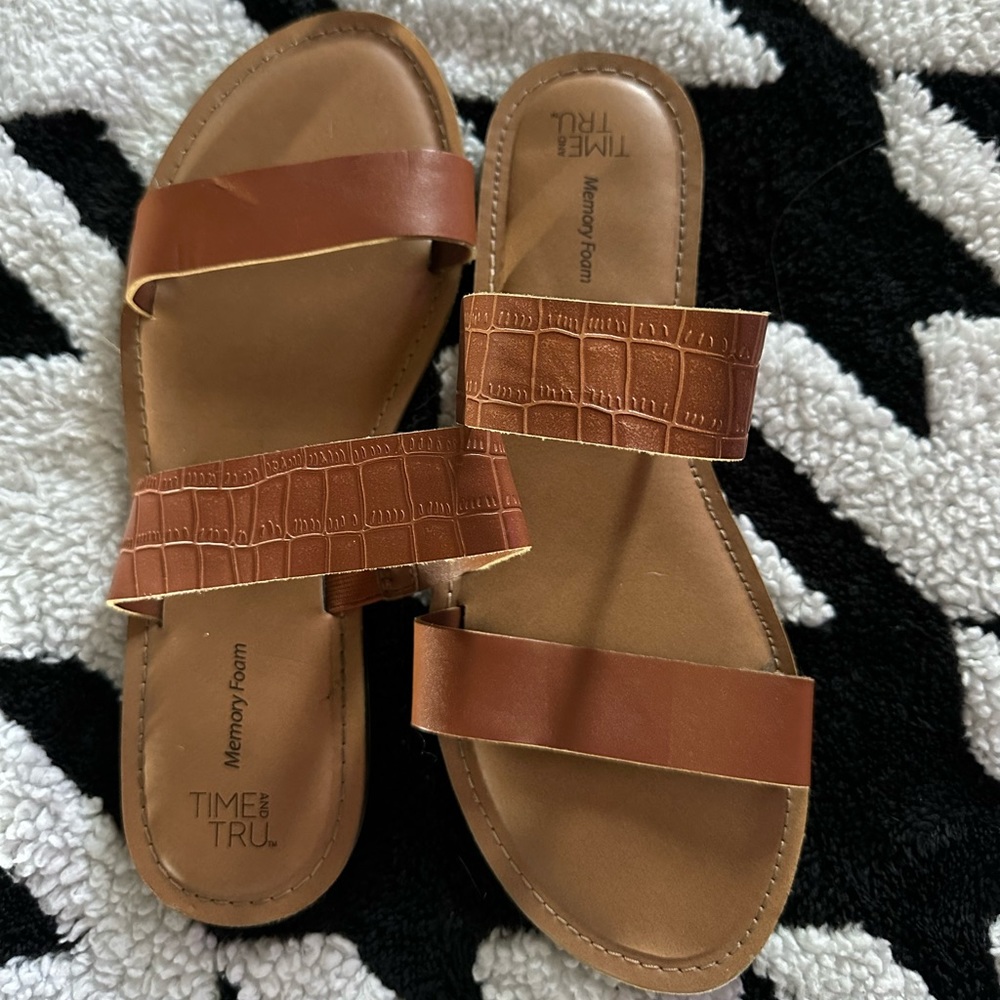 Brown sandals